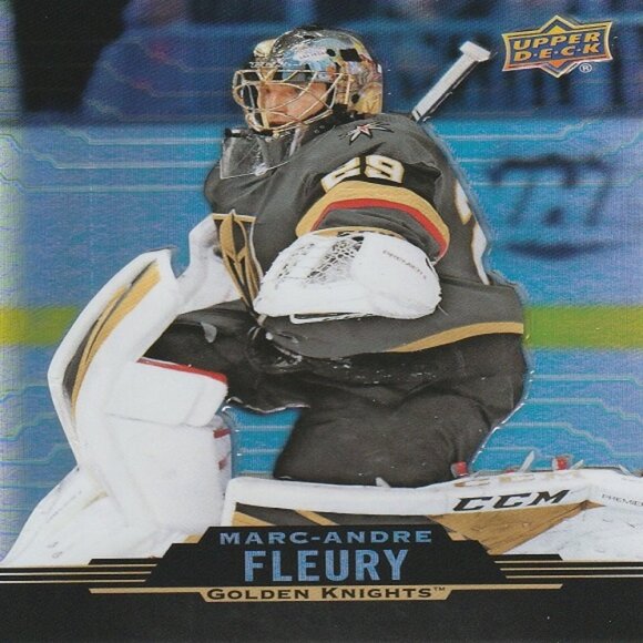 Marc-Andre Fleury (Vegas) 20/21 Tim Hortons Collector's Series Card - Number 100 - Picture 1 of 2